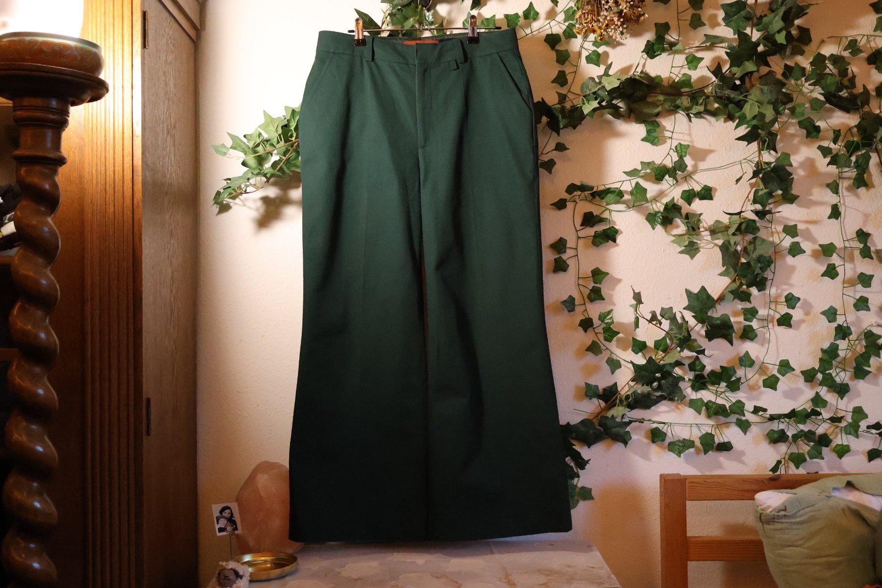 Pantaloni: Alexa Chung Anzugshose Grün – Usato da Winterthur venduto da _lxeah 1