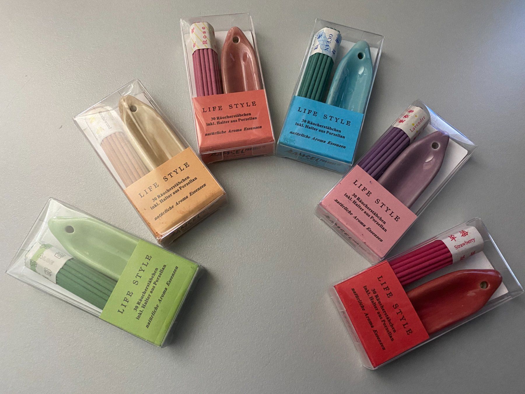 Tutte le decorazioni: 6 Life Style Aroma Sticks Duft Sets – Nuovo e nell'imballaggio originale da Langwiesen venduto da rtWebshop 2