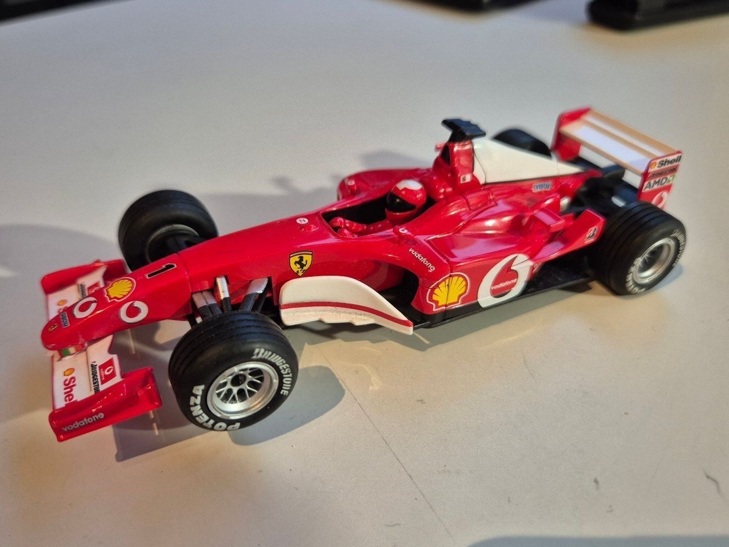 Carrera Piste: Carrera Evolution Ferrari F2002 V10 Nr. 1 – Usato da Ennetbürgen venduto da Perlen01
