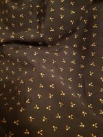 1.5m tissu Mini cerises fond marine - Atelier de la création