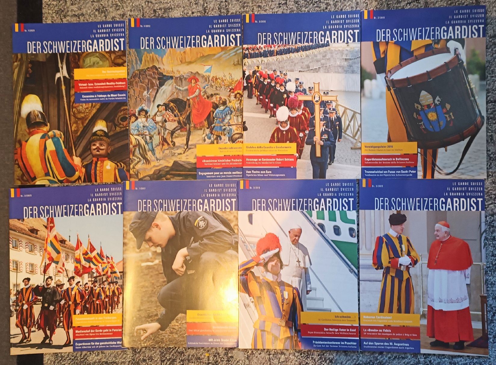 Riviste & Magazine: Schweizer Garde Zeitschriften – Nuovo (secondo la descrizione) da Dietlikon venduto da Raffy12