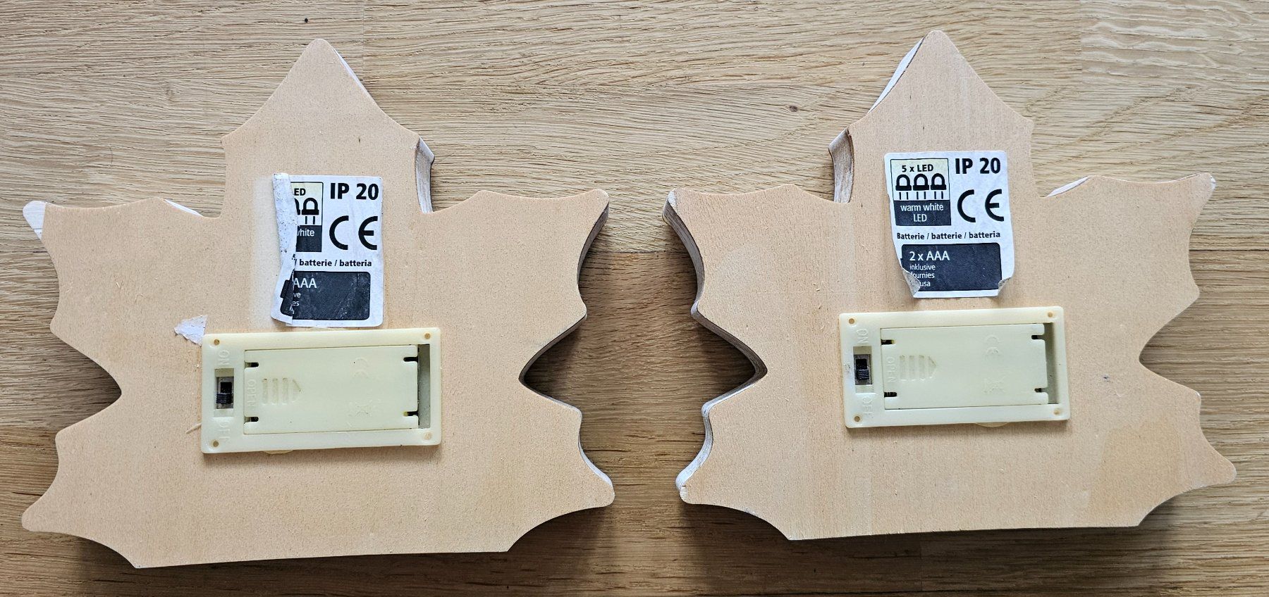 Alle Dekorationen: Deux décorations automnales en bois – Gebraucht aus Court von Jovi2 1