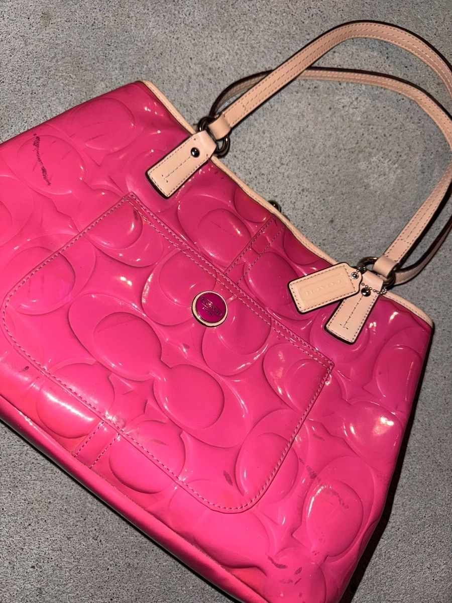 Coach Taschen für Damen: vintage coach bag pink monogram – Gebraucht aus Oberhofen Thun'see von 61archive 1