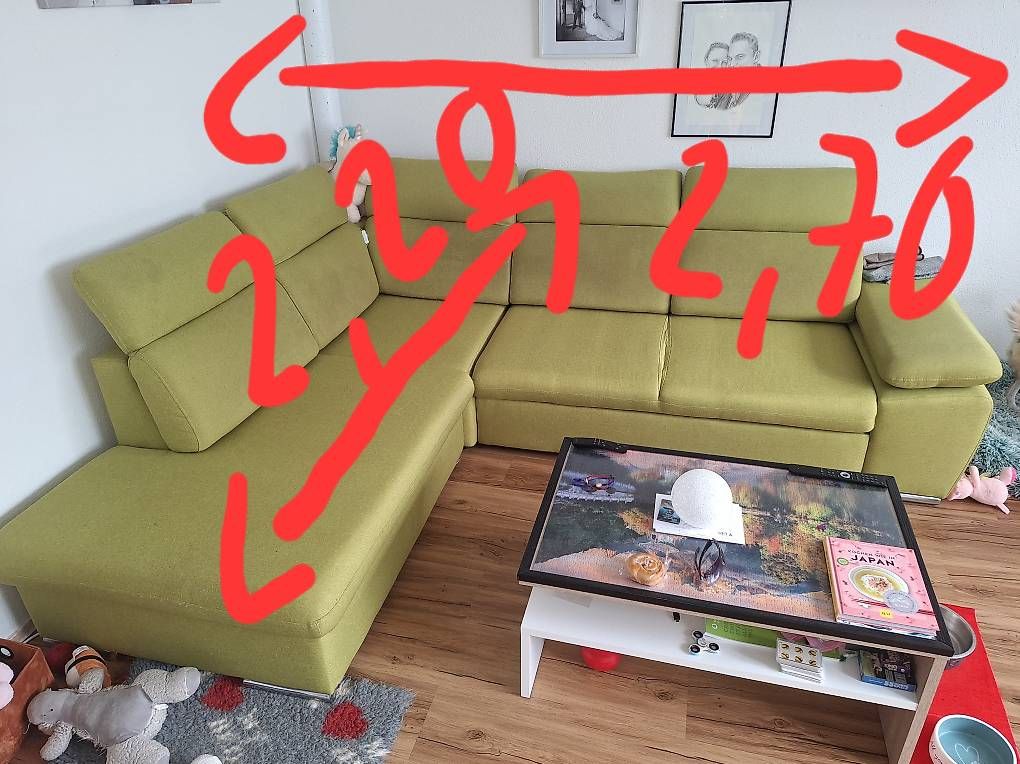 Divani: Ecksofa mit Schlaffunktion – Usato da Schattdorf venduto da Lars1988 3