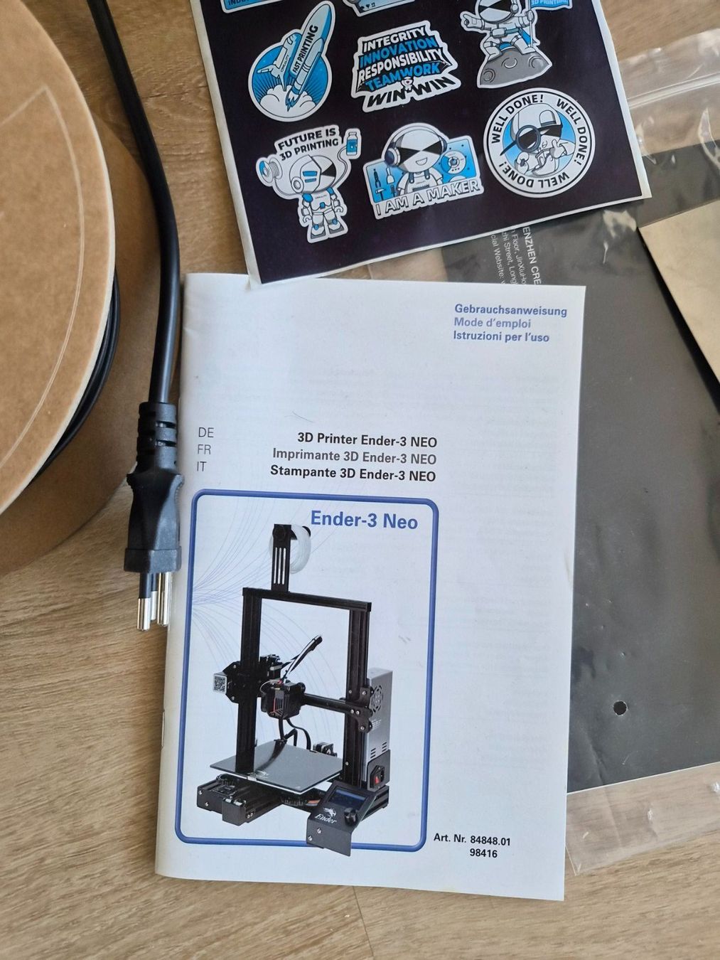 Imprimante 3D: 3D-Drucker Creality Ender-3 V2 Neo – D'occasion à Ballwil par Stechpalm0 7