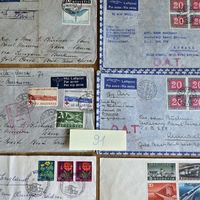 6 Tolle Briefmarken-Couvert