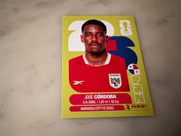 Panini Fifa Fussball WM 2026 Sticker José Córdoba Pan 8