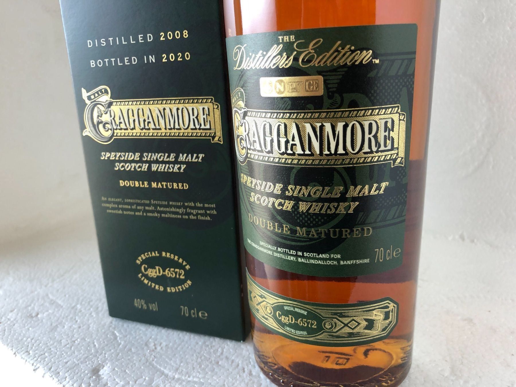 Bevande alcoliche: 1 Flasche Cragganmore Single Malt 2008... – Nuovo e nell'imballaggio originale da Wöschnau venduto da Vinsale 6