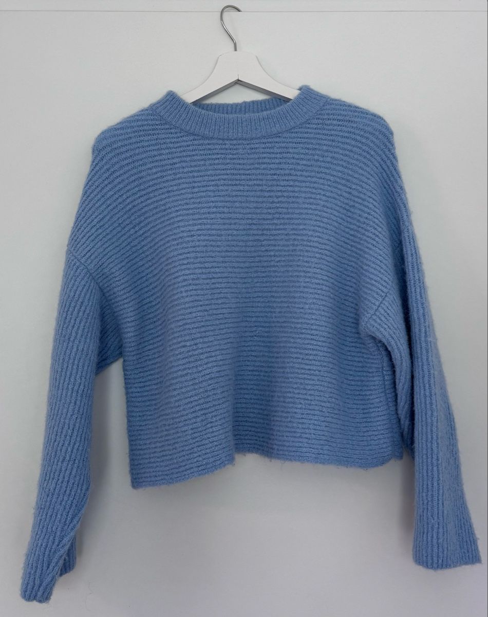 Bershka Maglioni & Felpe: Strickpullover, Bershka, Hellblau, Gr. S – Nuovo (secondo la descrizione) da Zürich venduto da leanfu_