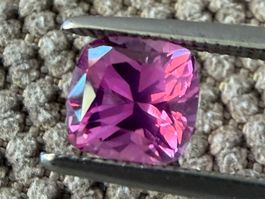 SAPHIR pink (N)= unbehandelt  cushion  1.09cts   Sri Lanka
