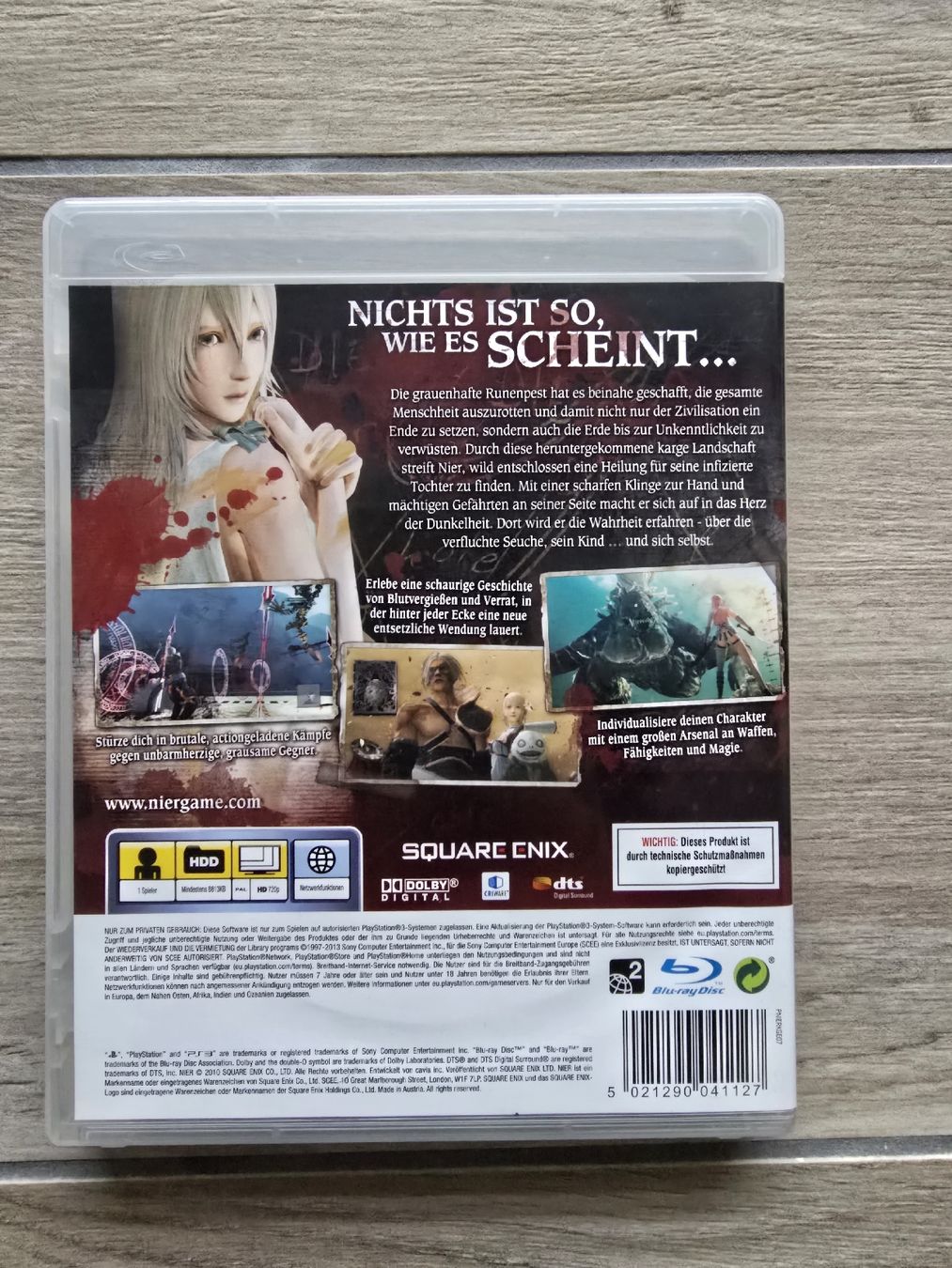 Sony Giochi: Nier sur PS3 (DE) – Usato da Chézard-St-Martin venduto da arkanges25 1