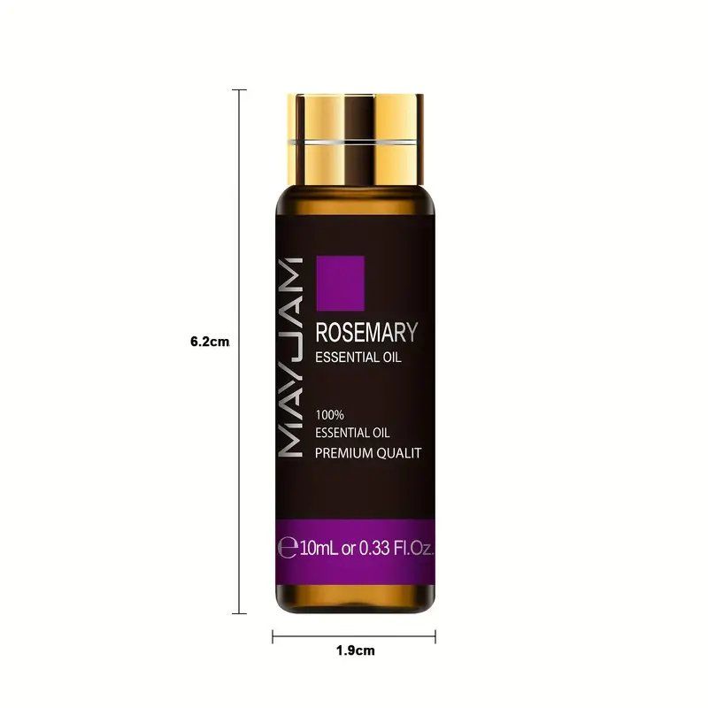 Oli essenziali: Ätherisches Rosmarin öl 100% natürlich 10ml Luftbefeuchter – Nuovo e nell'imballaggio originale da Hundwil venduto da Stallone6 1