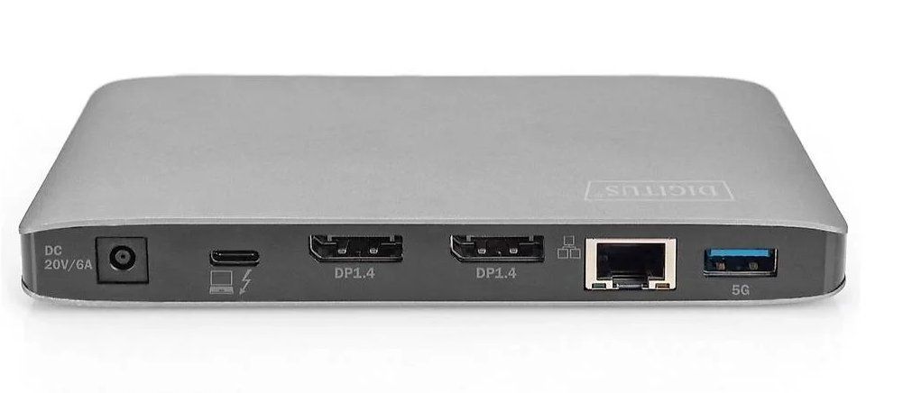 Hub & Switch: Digitus Thunderbolt 3 Dockingstation 8K, USB Type-C – Nuovo e nell'imballaggio originale da Böttstein venduto da R.Y.A.N. 3