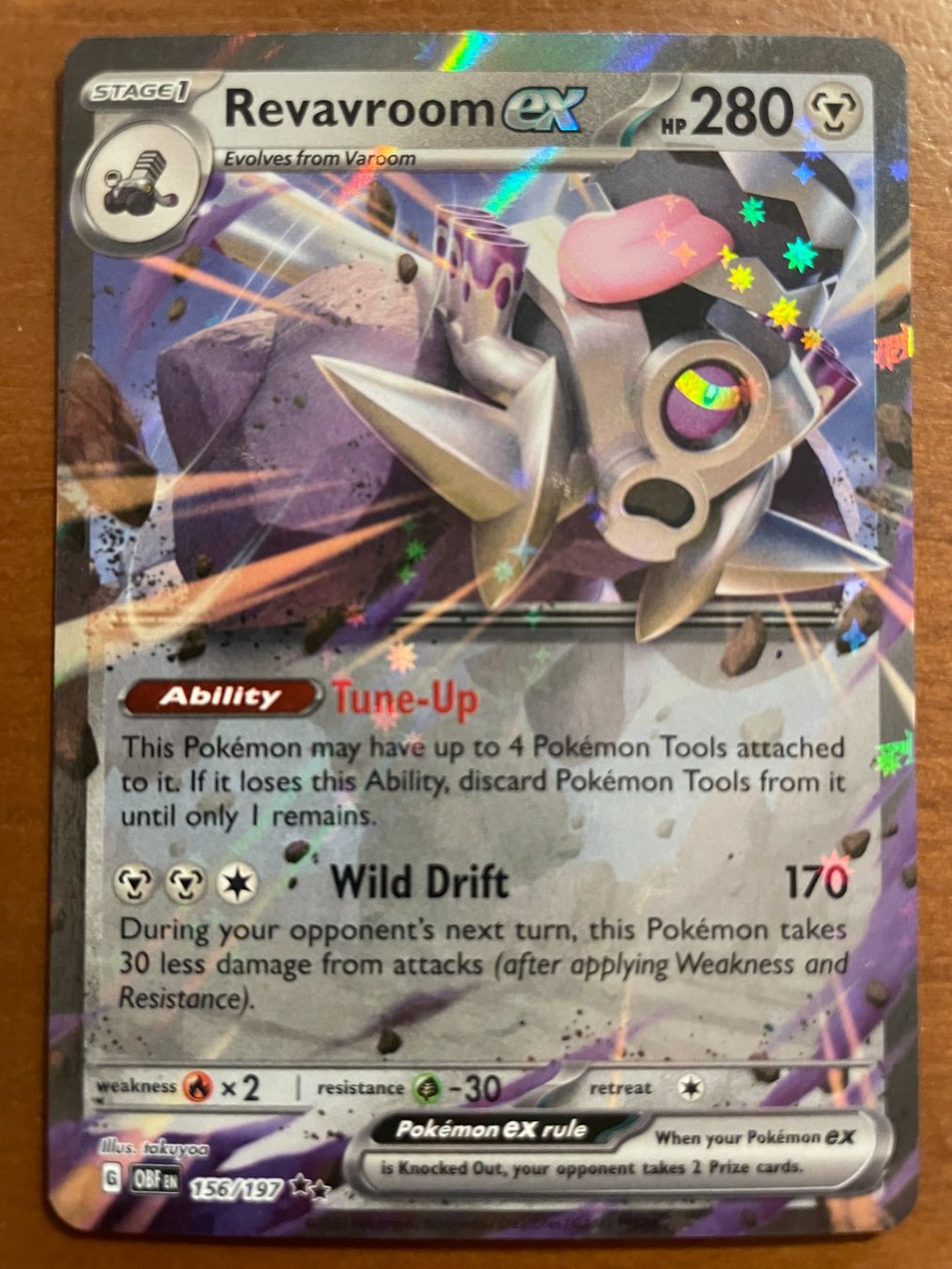 Pokémon Carte collezionabili: Pokemon Revaroom eX (Versand gratis) – Nuovo (secondo la descrizione) da Chur venduto da Angerson