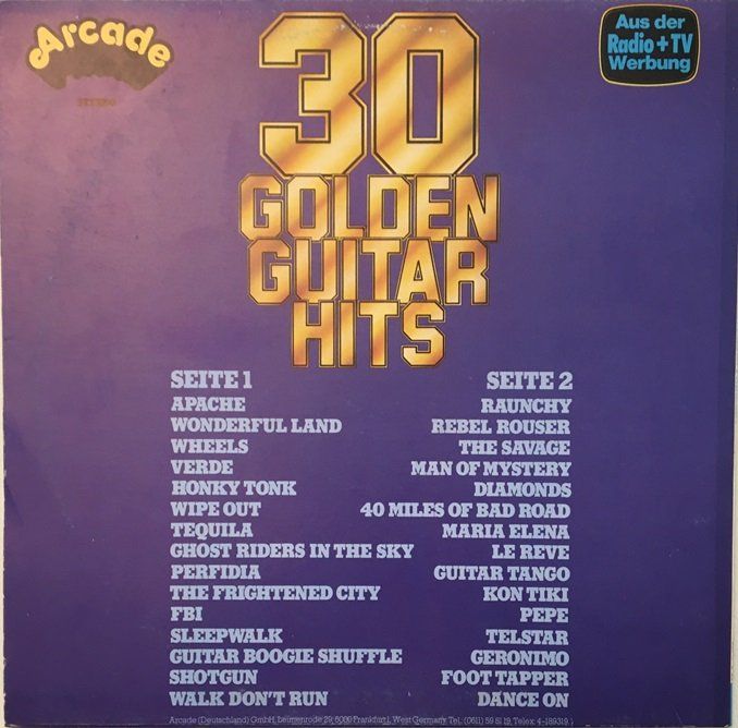 Dischi in vinile: 30 Golden Guitar Hits (LP) – Usato da Grüningen venduto da azulvinyl 1