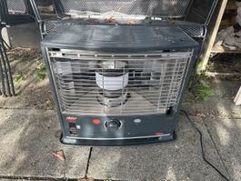 Petroleumbrenner Zibro Kamin RB 145 E gebraucht grau