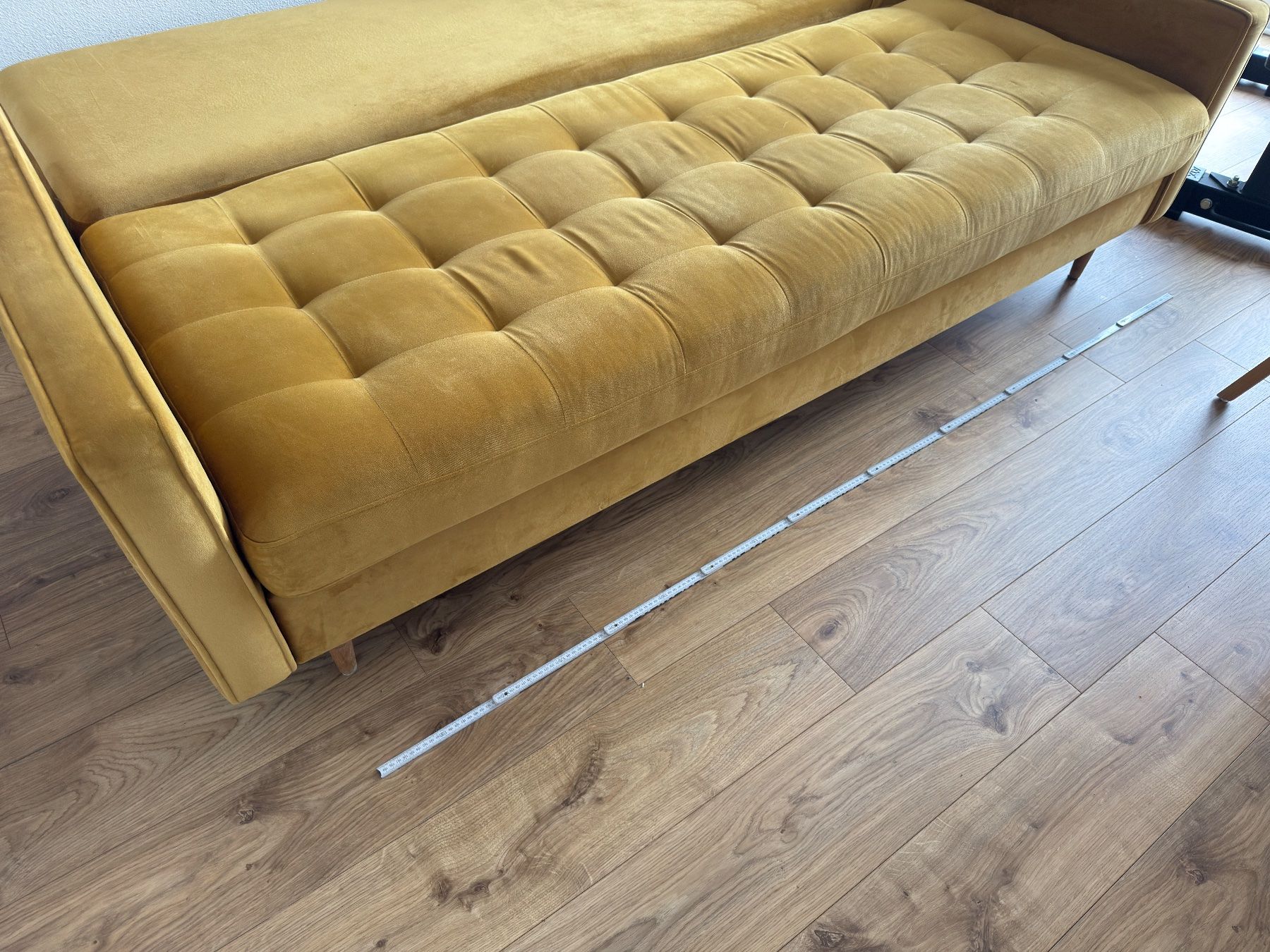Sofas: Schlafsofa | Sofa | Couch - Samtgold – Gebraucht aus Egg b. Zürich von Yves-Maurice 6