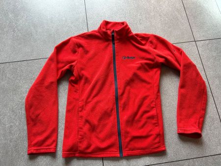 Fleece Pull SHERPA rot  gr. 152