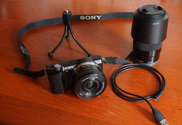 Sony Alpha a5000 mit 16-50mm OSS und 55-210mm OSS Objektiv