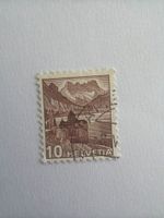 Briefmarke HELVETIA 10 Rappen gebraucht