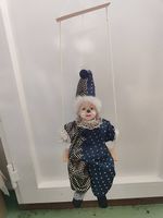 Clown blau gold