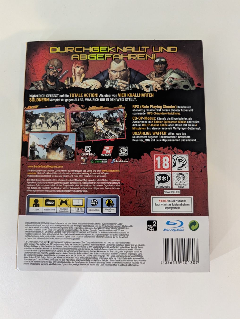 Giochi: Borderlands 1 - PS3 (mit Schuber) – Usato da Wohlen AG venduto da IronPanther 2