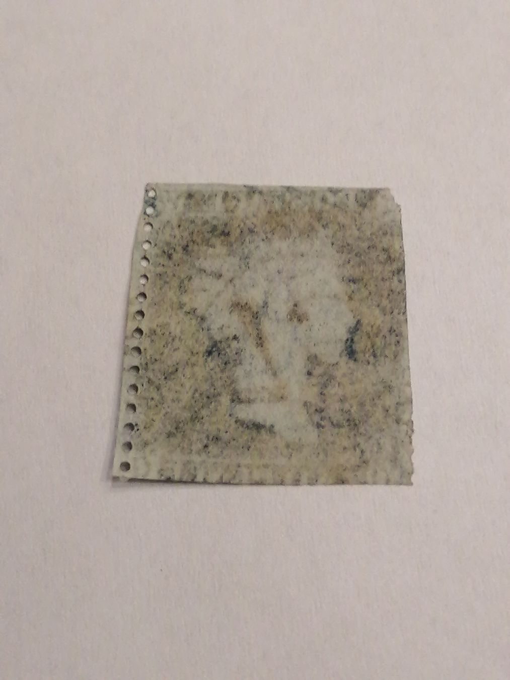 Alle Briefmarken: Two Pence Blue 1855  – Gebraucht aus Happerswil von tschergi 1