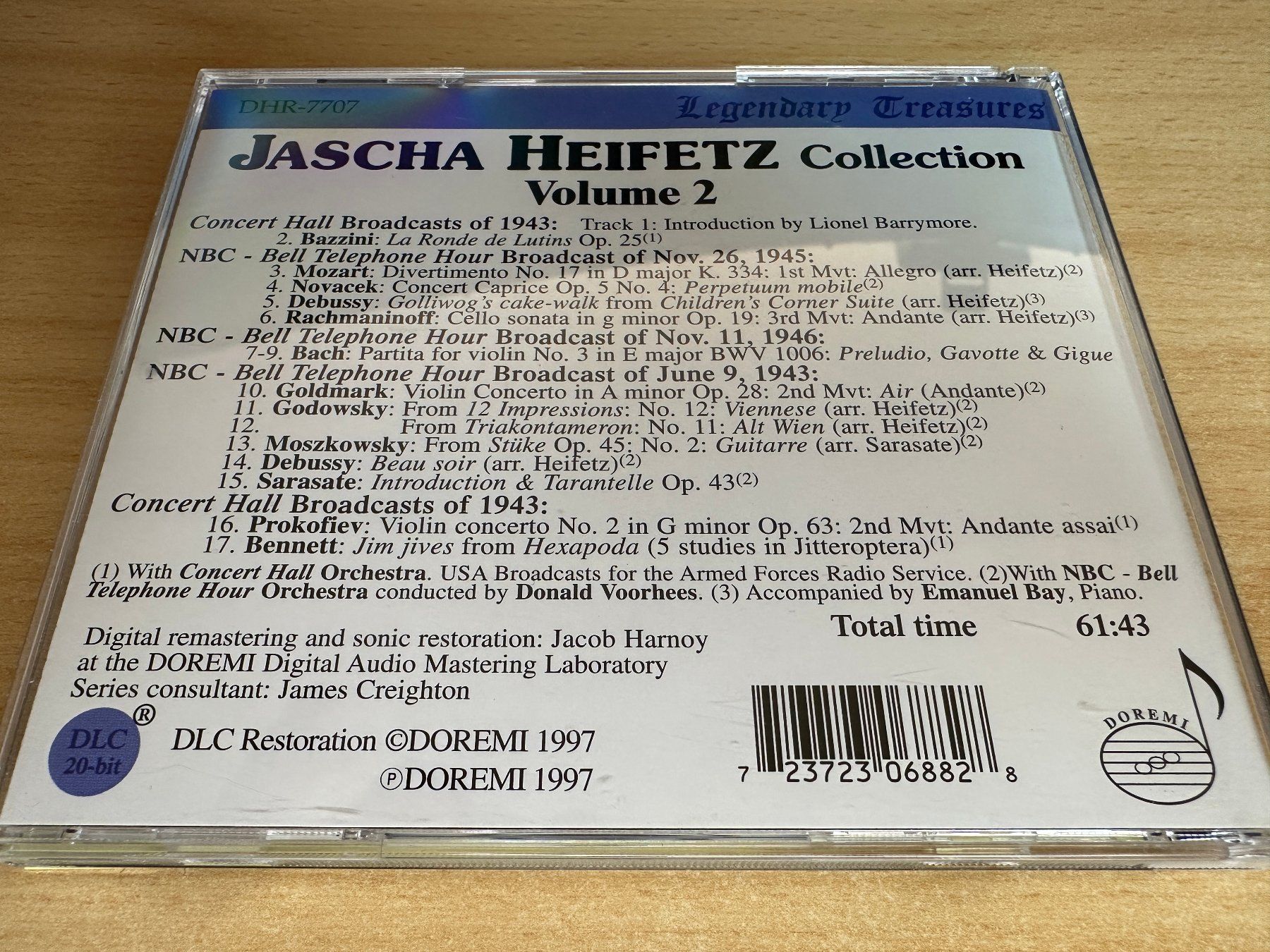 CD: P4 Heifetz – Collection Vol. 2 – Usato da Rikon im Tösstal venduto da Alpenmutz 1
