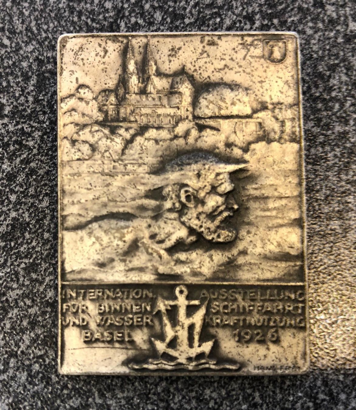 Ansichtskarten: Verkehrsausstellung BASEL 1926 – Gebraucht aus Lufingen von Rac0