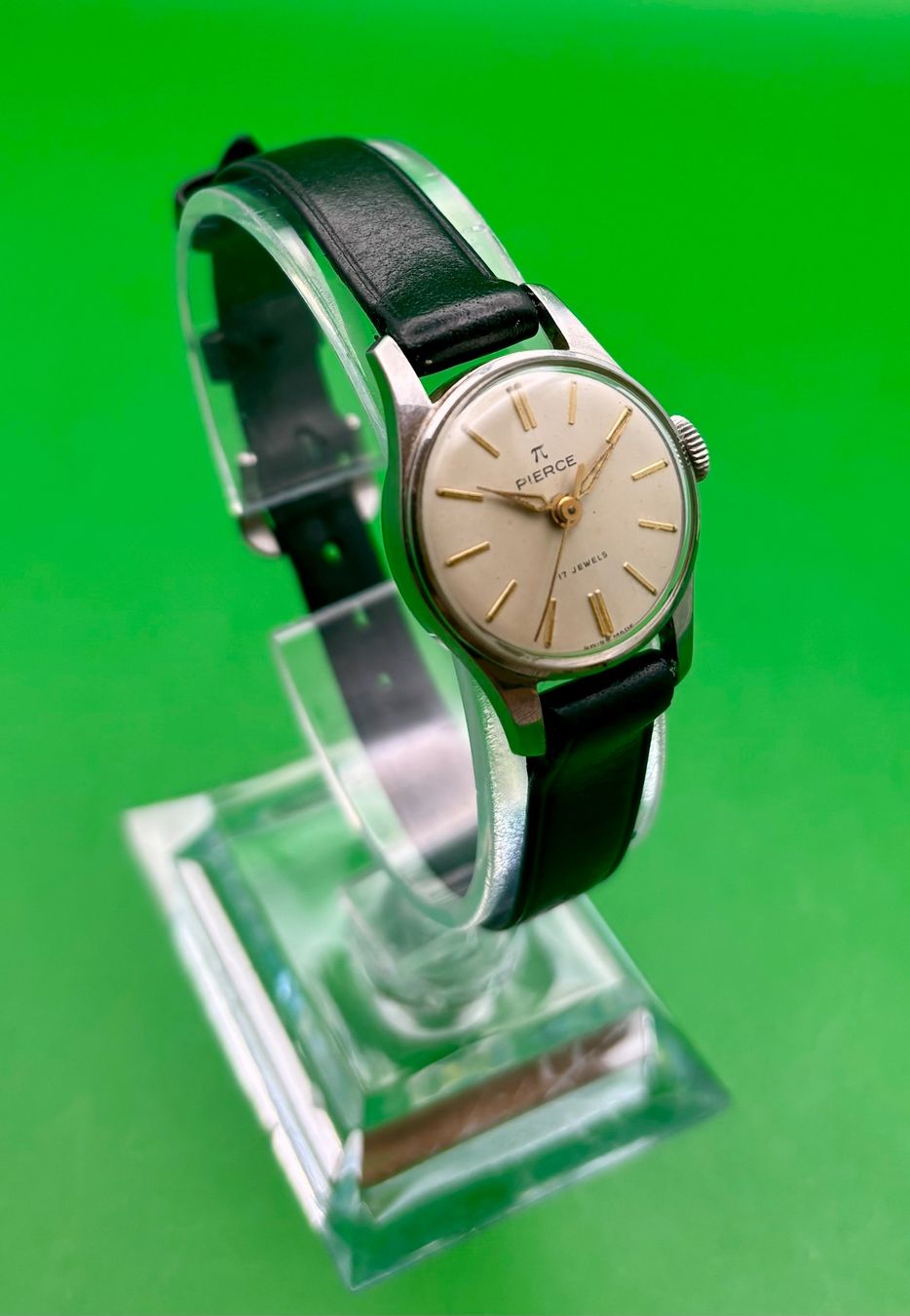 Orologi: VINTAGE PIERCE 17 JEWELS – Usato da Rorschach venduto da ZeitWerk.10 5