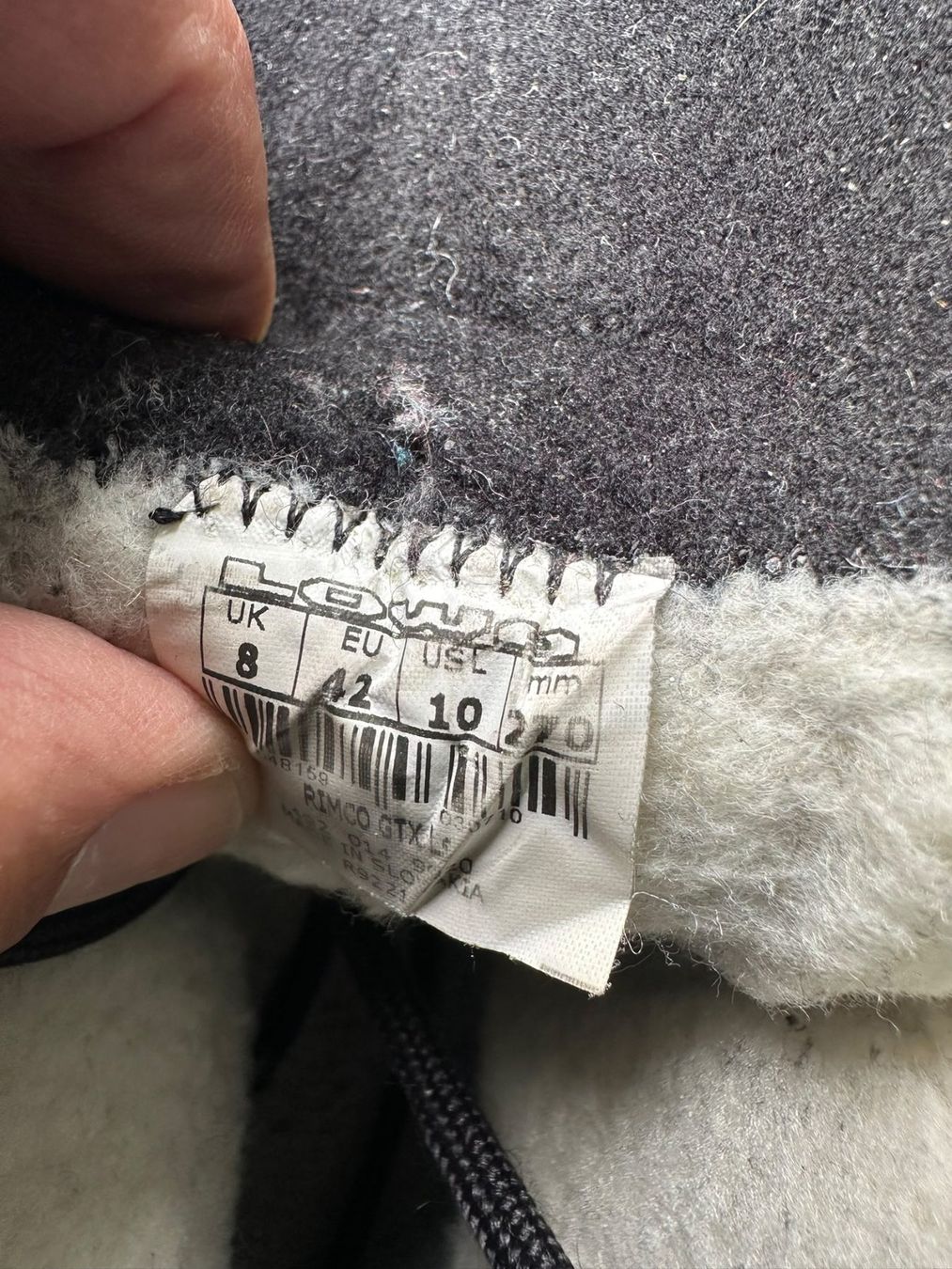Scarpe da uomo: Lowa Winterstiefel Grösse 42 – Usato da Burgdorf venduto da Apfel62 4