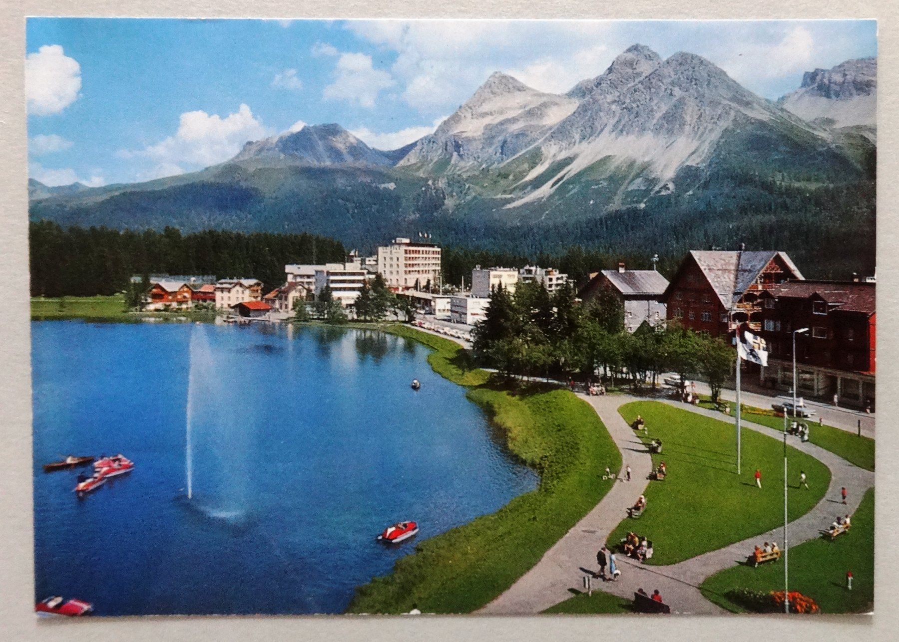 Cartes postales: Arosa, Oberseeanlage 1800 m – D'occasion à Fétigny par Billy2miny