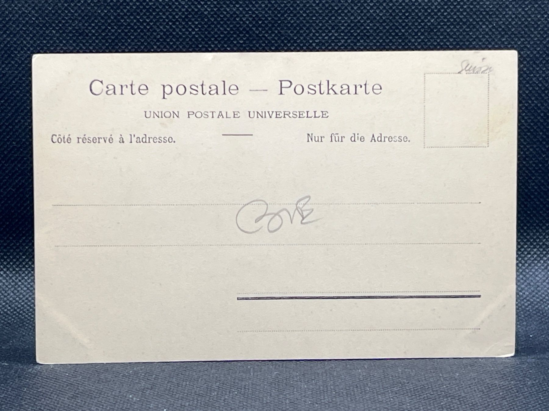Cartoline postali: Mürren und Breithorn – Usato da Widnau venduto da Brusi9 1