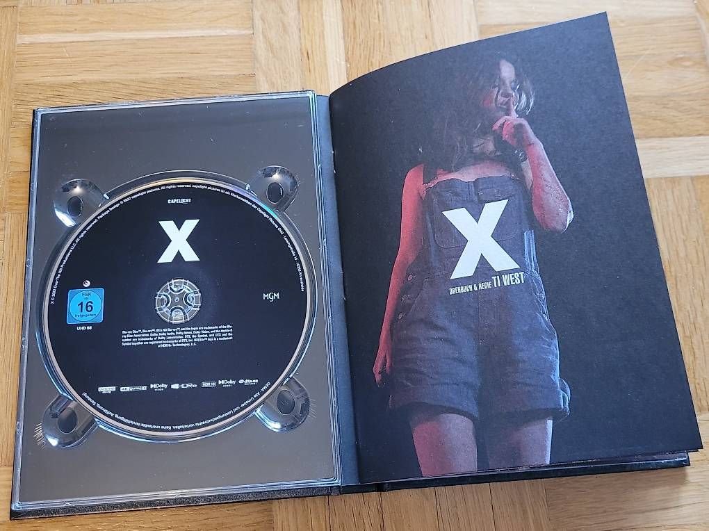Tutti i DVDs: X - LIM.MEDIABOOK 4K UHD + BLU-RAY / TOP ZUSTAND – Usato da Arbon venduto da Wizle 2