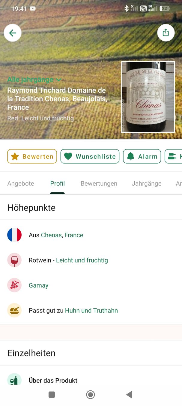 Wein: 1993 Chenas, Raymond Trichard – Neu (gemäss Beschreibung) aus Büsserach von Vintage-vins 6