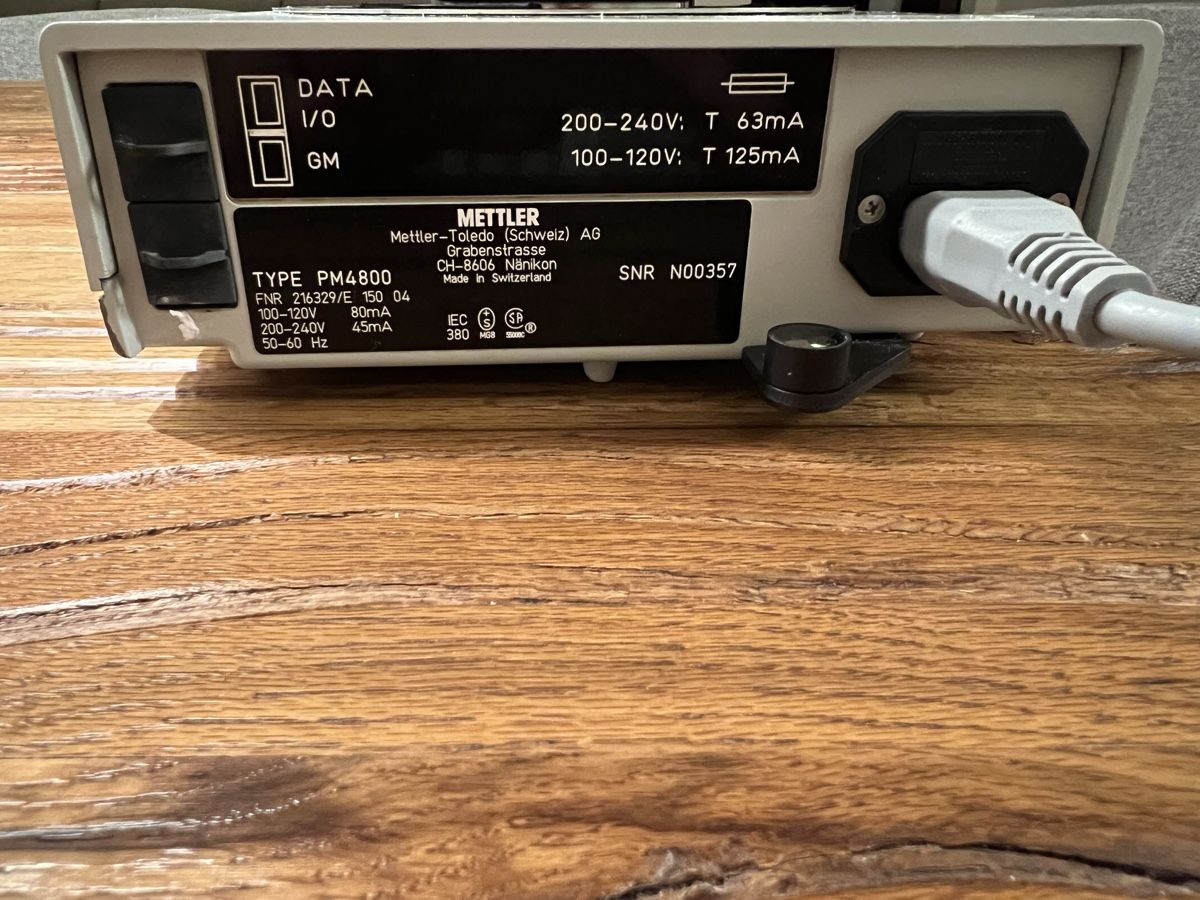 Mettler Toledo Accessori da laboratorio: METTLER PM4800 Waage 4100g/0.1g – Nuovo (secondo la descrizione) da Chur venduto da ZATO 6