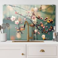 Spritzschutz Frühlingserwachen 60x40c (neu, UVP 86.90 Fr.)