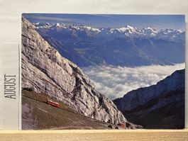 AK von Pilatus Kulm Bahn