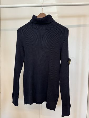 STONE ISLAND turtleneck black new L