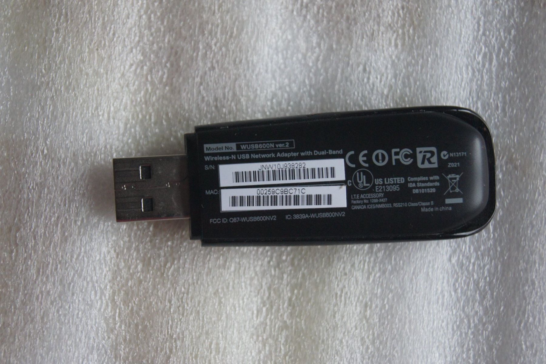 Linksys Unità & Adattatore: Cisco/Linksys WUSB600N WLAN Stick Adapter – Usato da Zürich venduto da Finale7 1