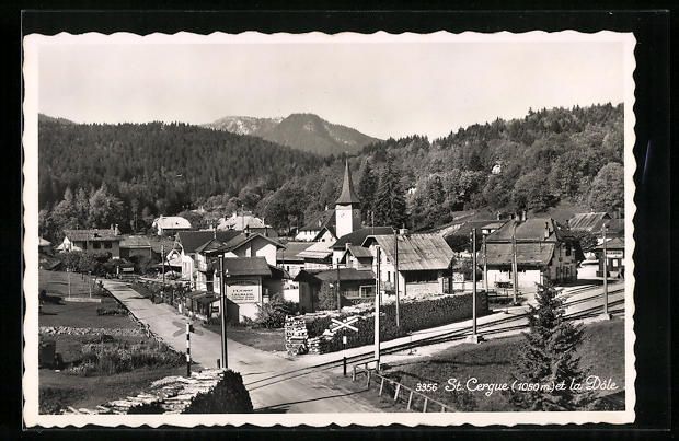 Cartoline postali: AK St. Cergue, St. Cergue et la Dole – Usato da Berlin venduto da bartko-reher