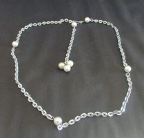 Vintage KETTE, silbern, aus den 80er Jahren