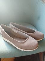 neue Ballerinaschuhe von Timberland in taupe, Gr. 38