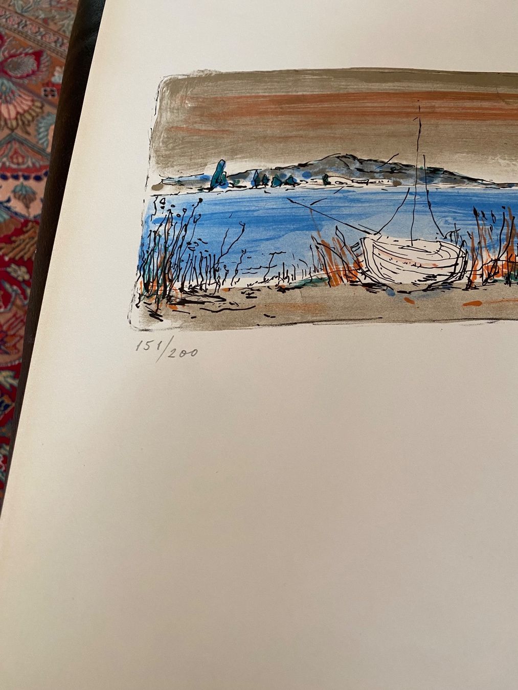 Grafica & Litografie: Original Lithographie von J.E.Duvanel – Usato da Münchwilen TG venduto da Mercurius63 3