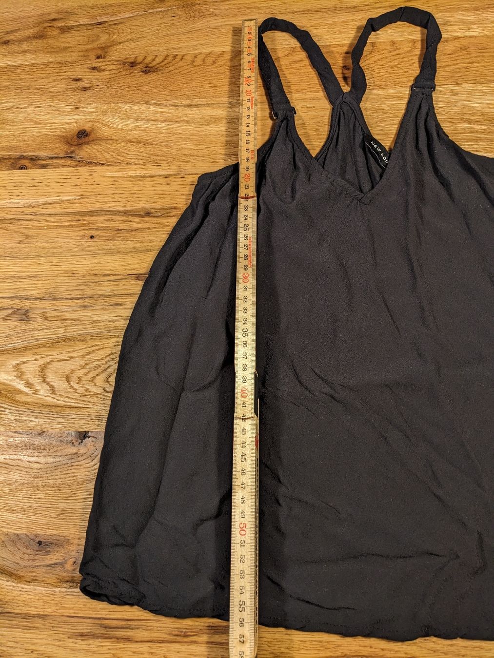 New Look Top: Träger Top Schwarz Gr. 38 - luftig – Usato da Basel venduto da labaffe01 1