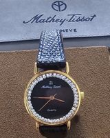 Mathey-Tissot Damenuhr , Lederarmband