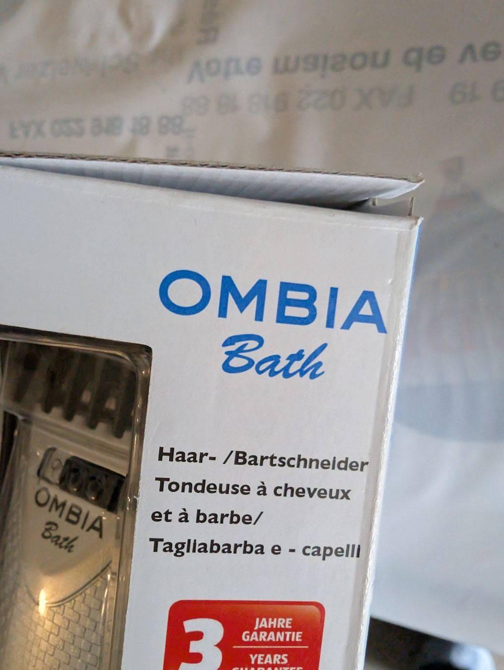 Taglio: Haar-/Bartschneider Ombia Neu  – Nuovo e nell'imballaggio originale da Bern venduto da berneroberlaenderin 1