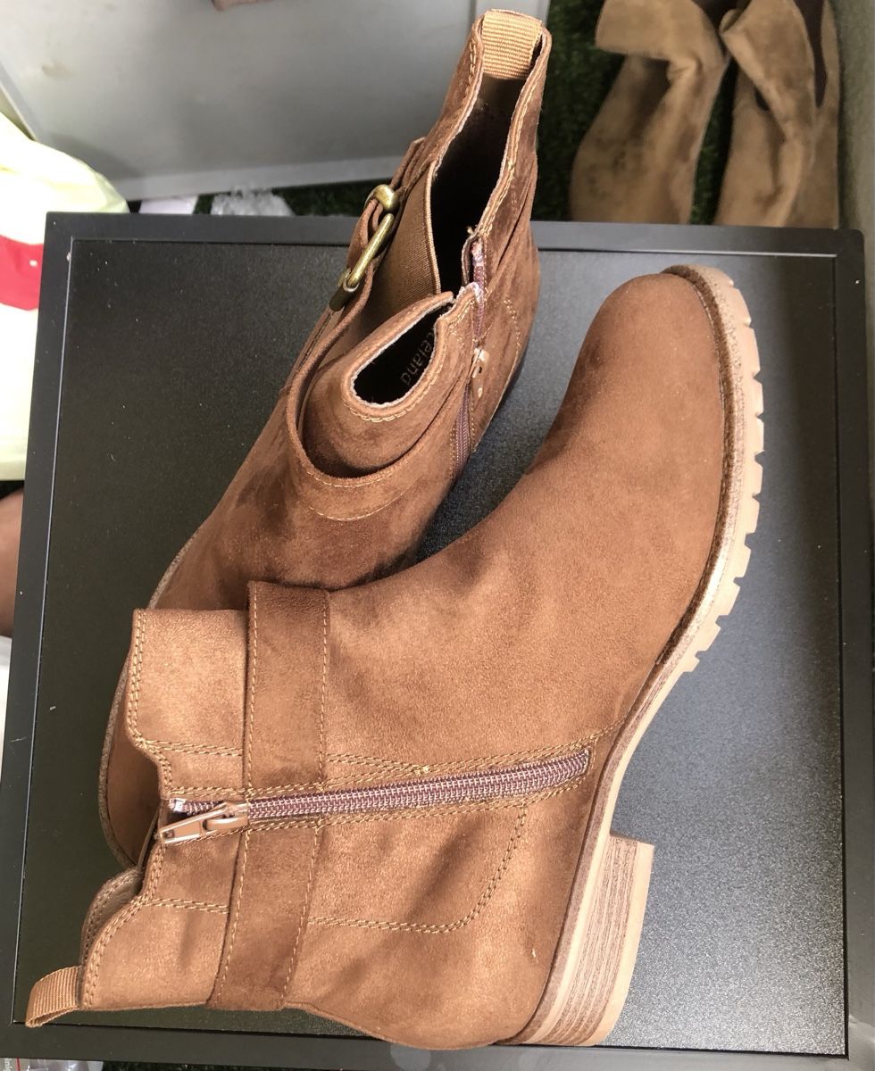 Chaussures femmes: Damen Stiefel braun Kunstleder Grösse 41 – Neuf avec emballage d'origine à St.Gallen par nitka. 2