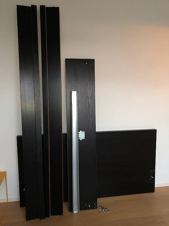 Ikea Lits: Bettgestell schwarz 140 cm x 200 cm – D'occasion à Samstagern par TAAF 4
