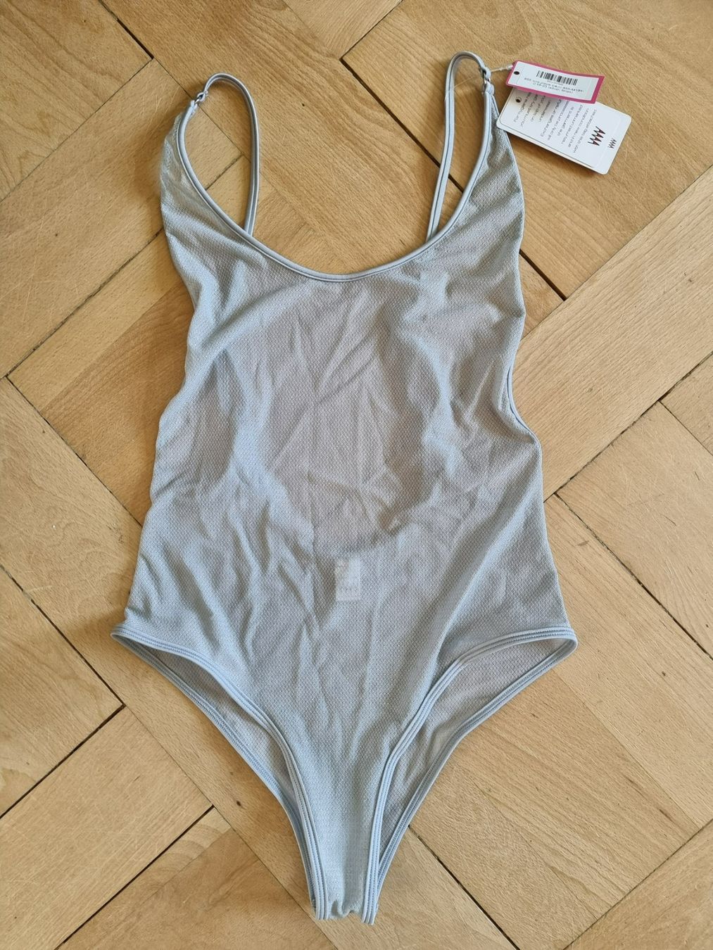 Badekleider & Bikinis: Wicked Weasel One Piece Bikini Silber Gr.L NEU – Neu und originalverpackt aus St. Gallen von rid_2fs2 4